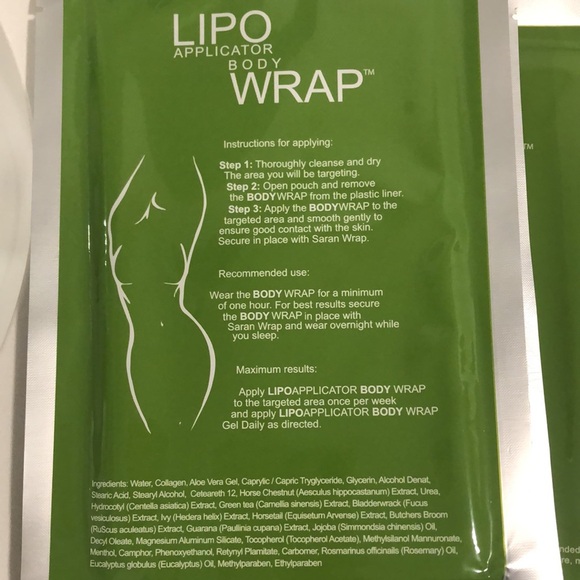 3 lipo applicator body wraps and defining gel - Picture 2 of 2